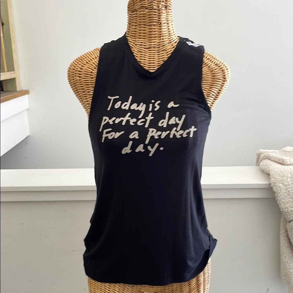 American Eagle Outfitters Black Tank Top Athletic Style